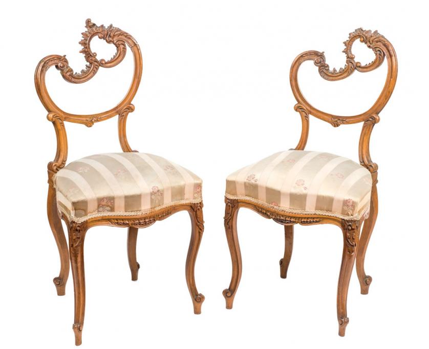 Pair of chaises