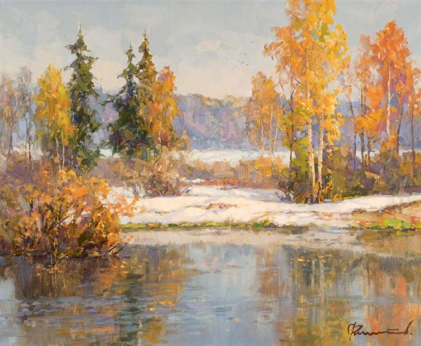 Sergey Filitov. Lake scenery