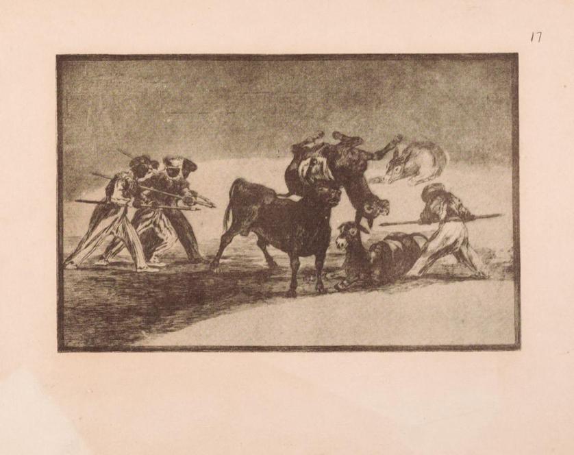 Goya. Bullfighting