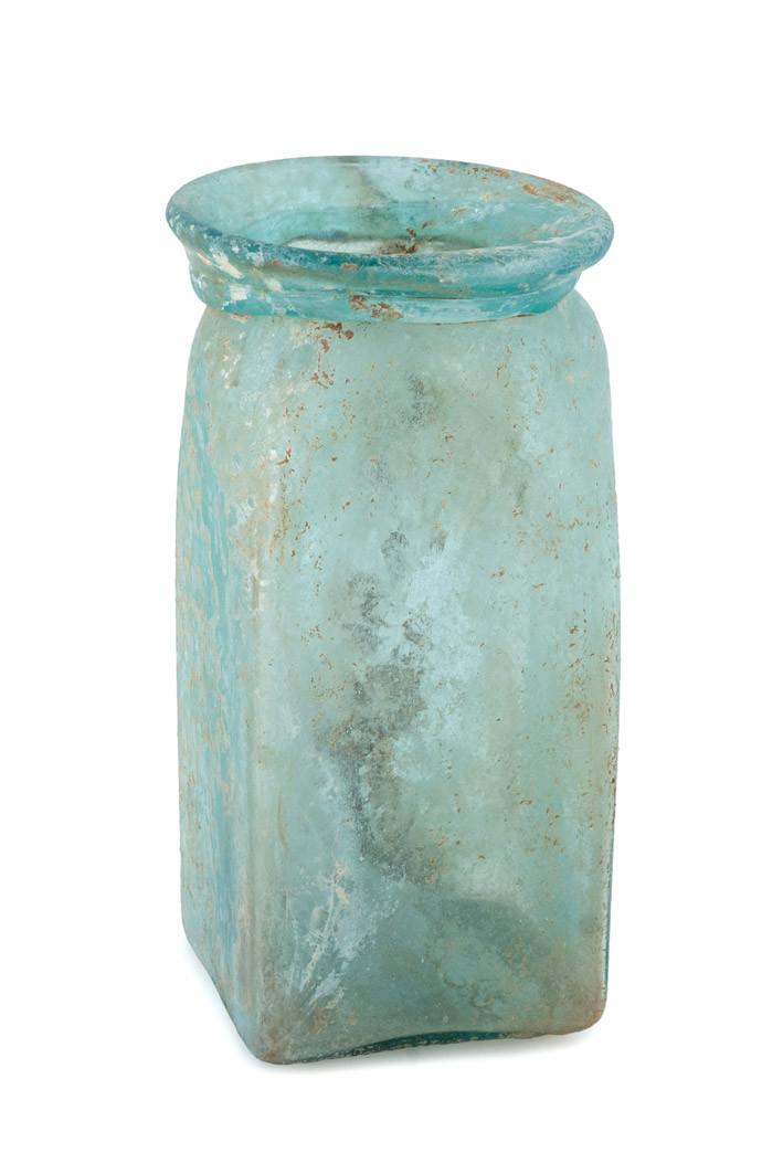 Roman bottle with seal on the base S. II-IV AD