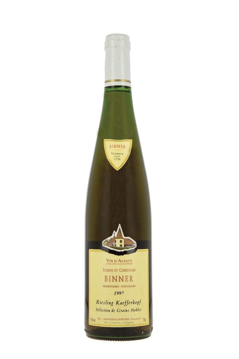 Three bottles of Bienner Riesling SGN 1997