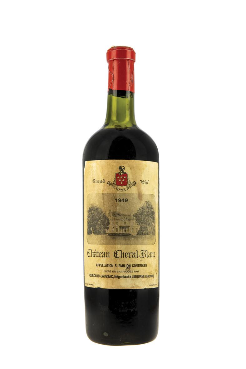 Bottle of Chateau Cheval Blanc
