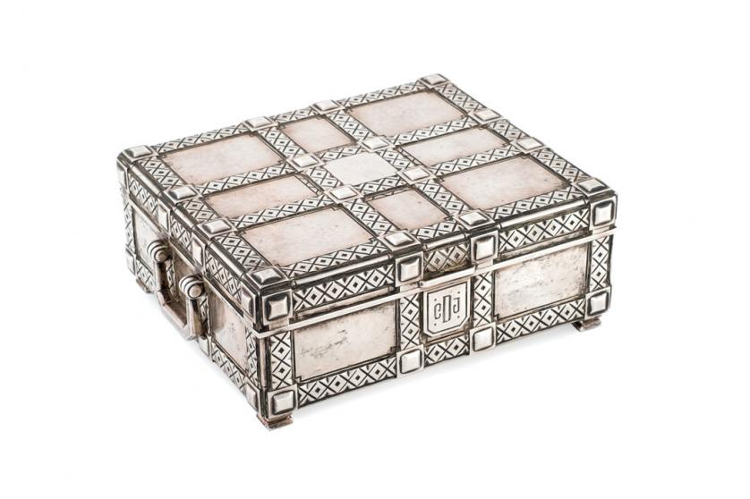 Caja de plata Tiffany&#39;s
