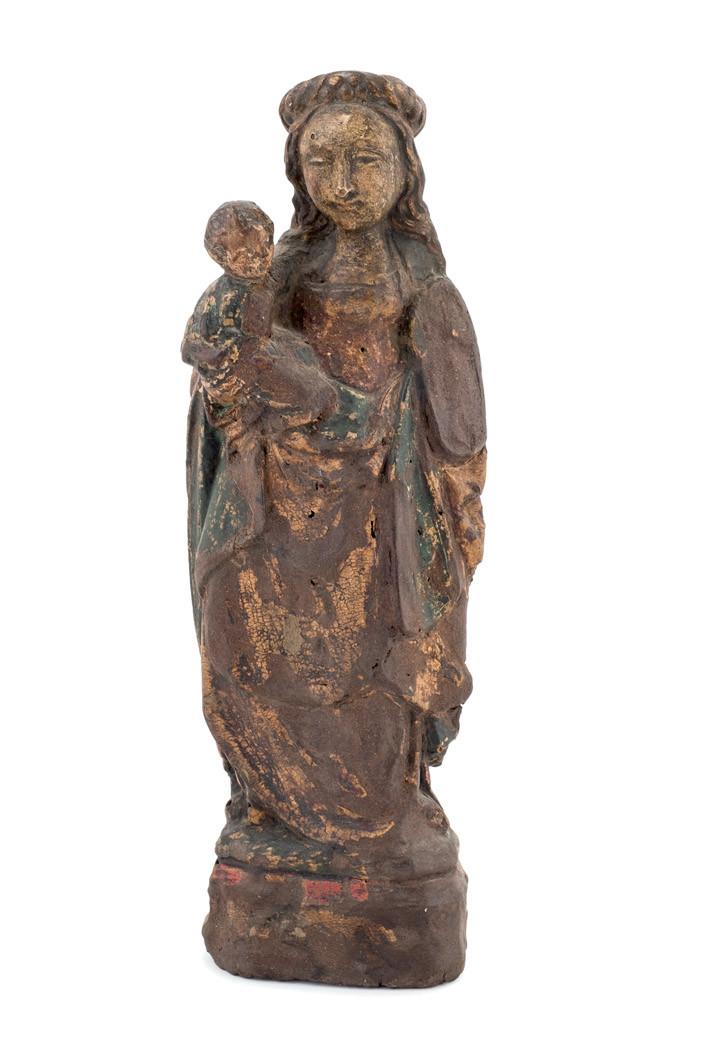 Virgen con el Niño. S. XVII