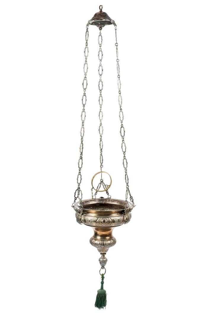 Lámpara de techo votiva, S. XIX