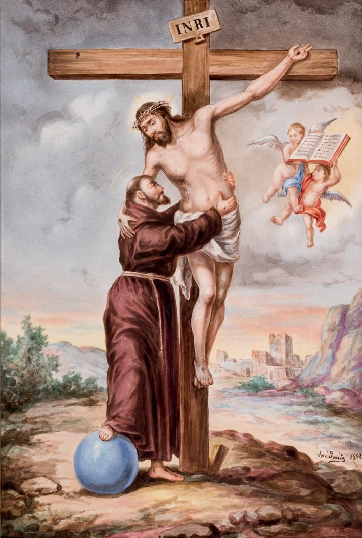 * Jose Benito. Christ and Saint Francis