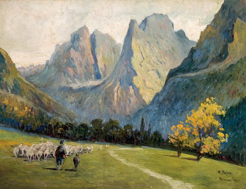 Manuel Tejero. Reinosa landscape