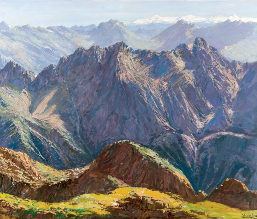 Antonio Iglesias Sanz. mountain scenery