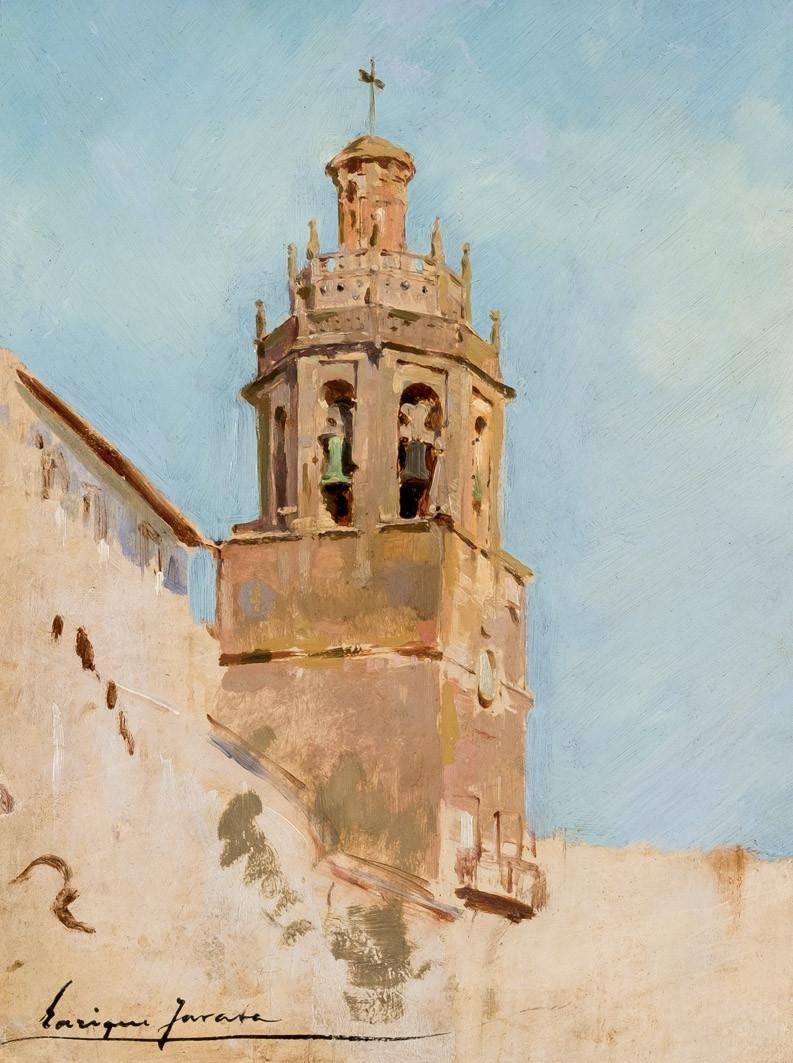 Enrique Jaraba. Tower of the Collegiate Church of Ronda