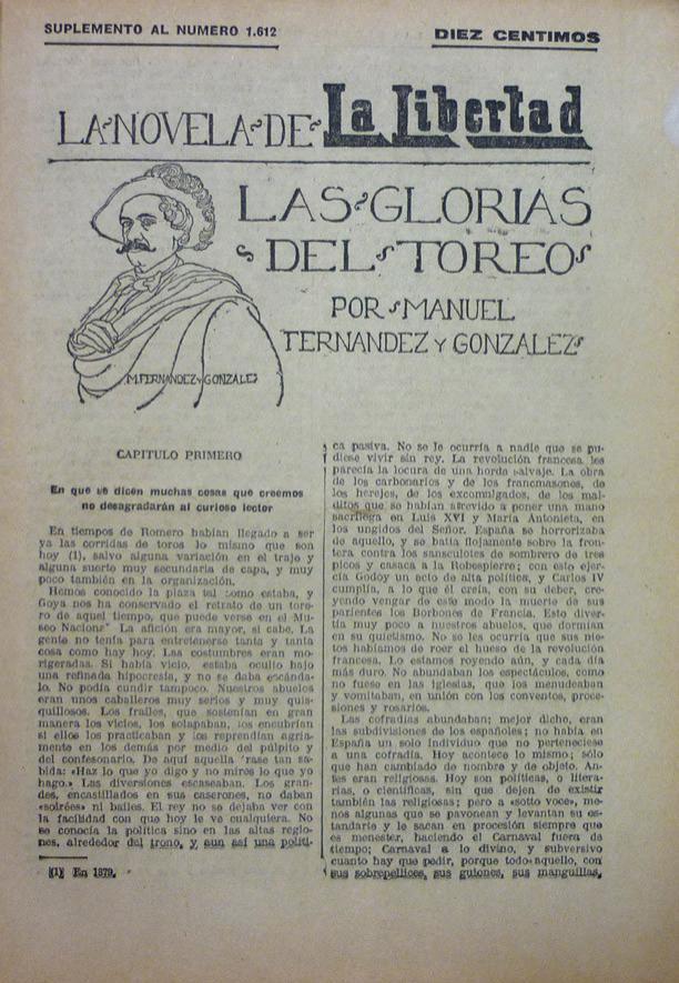 Fernández González Las glorias del toreo