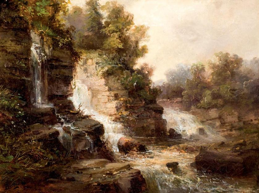Alfred Hartley. Waterfalls