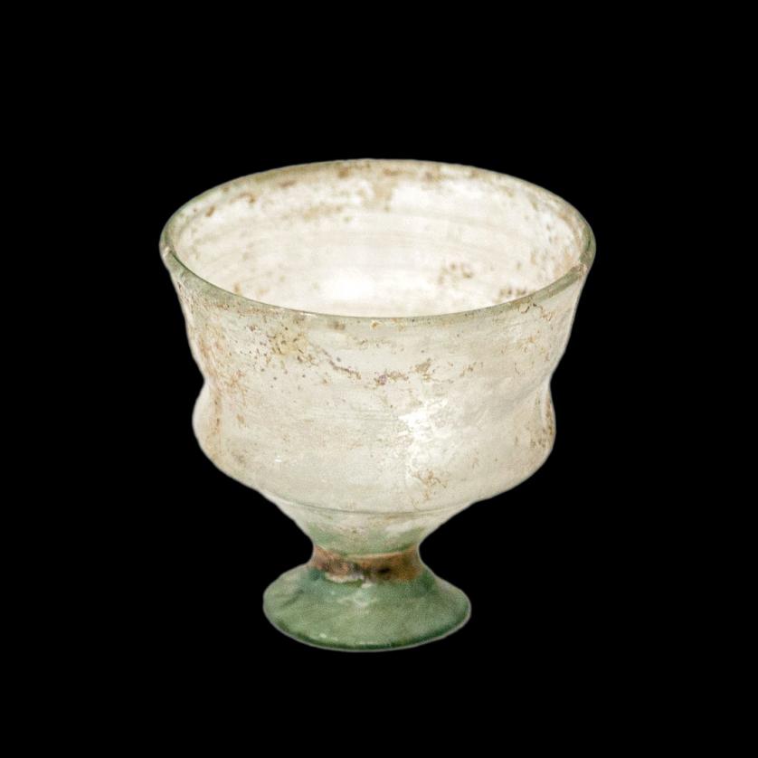 Copa de vidrio romano, S. I - III d.C