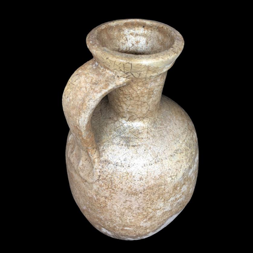 Vasija de cerámica vidriada, Imperio parto