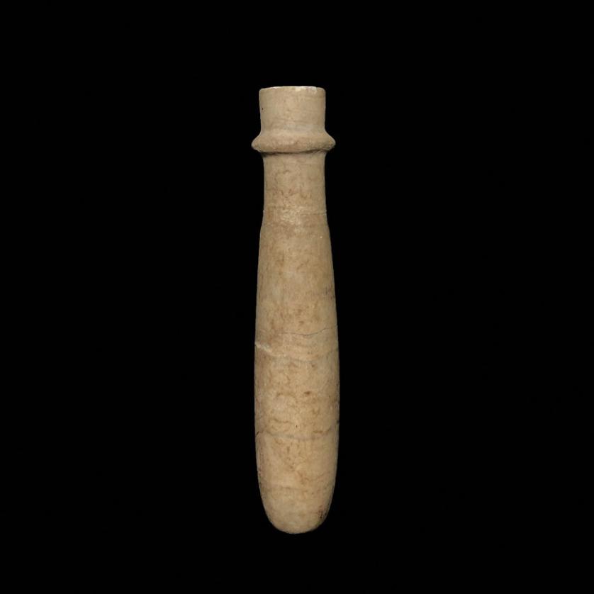 Ungüentario egipcio de alabastro, 323-30 a.C. (P)