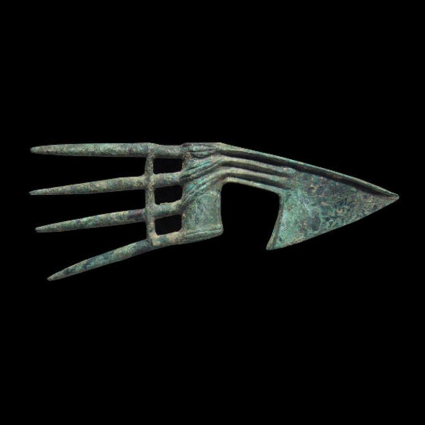 Luristan bronze head ax