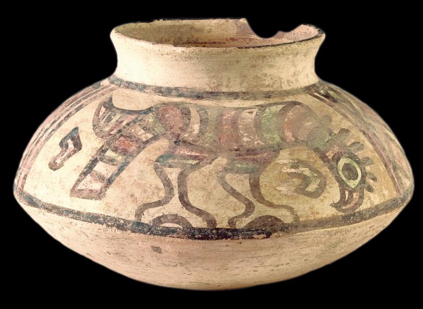 Indus valley terracotta vessel