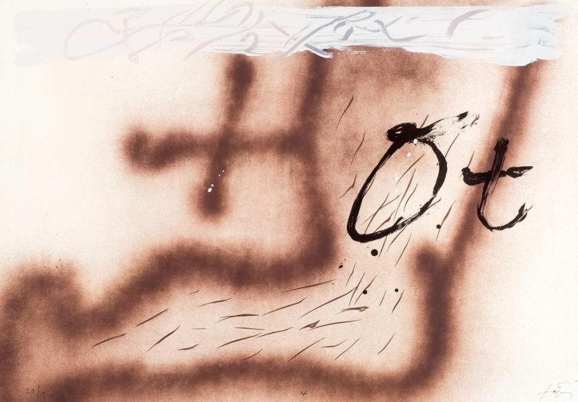 Antoni Tàpies. Suite 63 x 90 (1980)