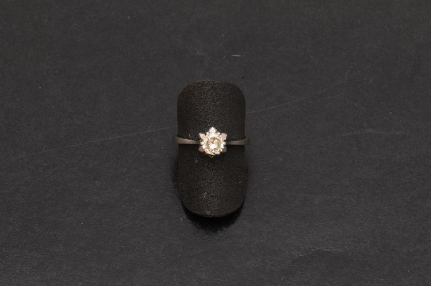 Half carat diamond ring