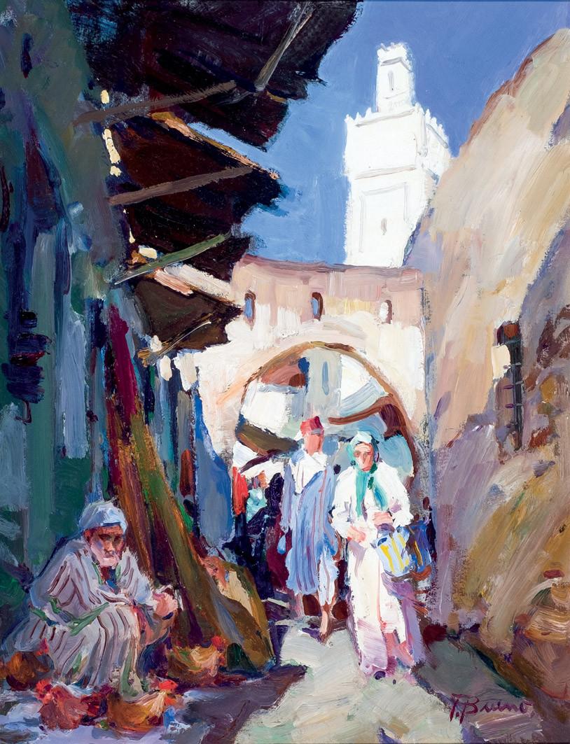 Francisco Bueno. Calle marroquí