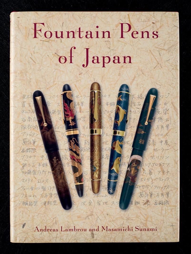 Fountain Pens of Japan book. autographed
