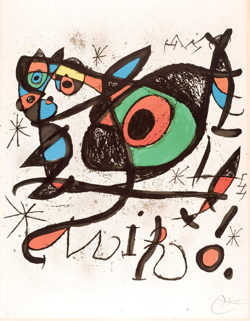 Joan Miró. Sobreteixims i escultures (1972)