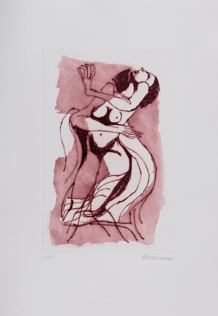 Oswaldo Guayasamín. Desnudo femenino (1984)