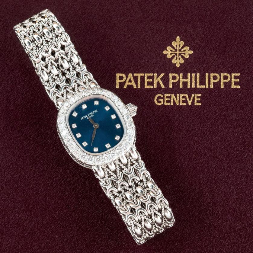 White gold Patek Philippe Elypse ladies watch
