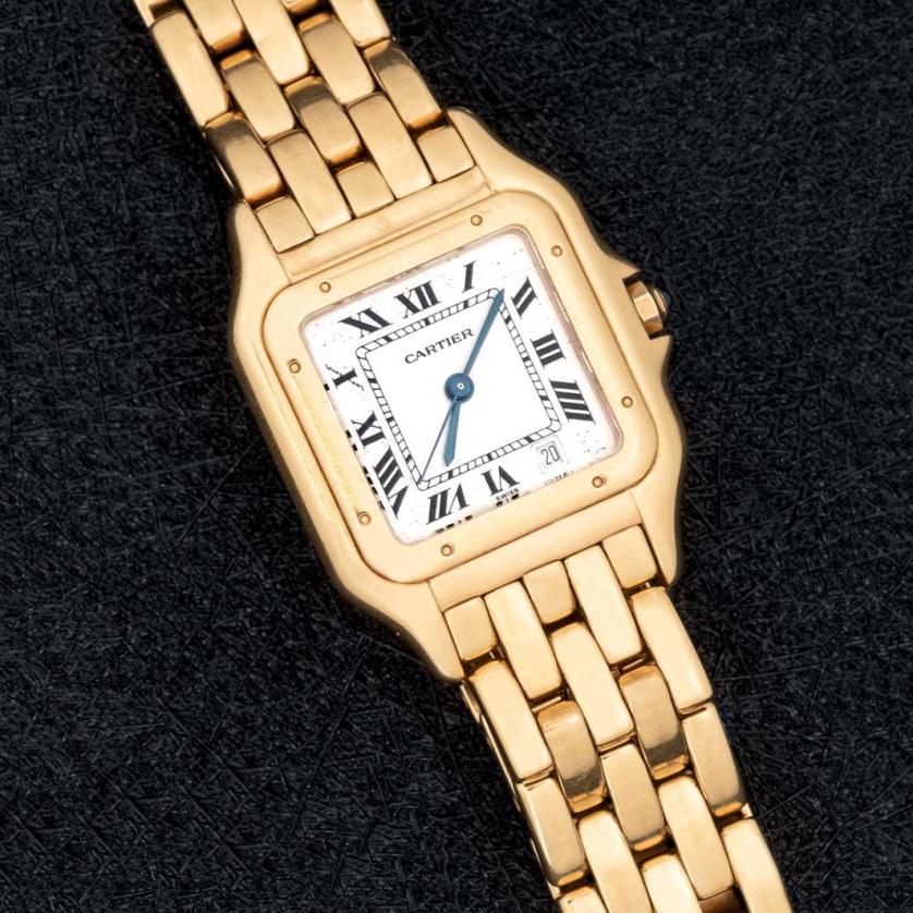 Reloj Cartier Panthère de oro para señora