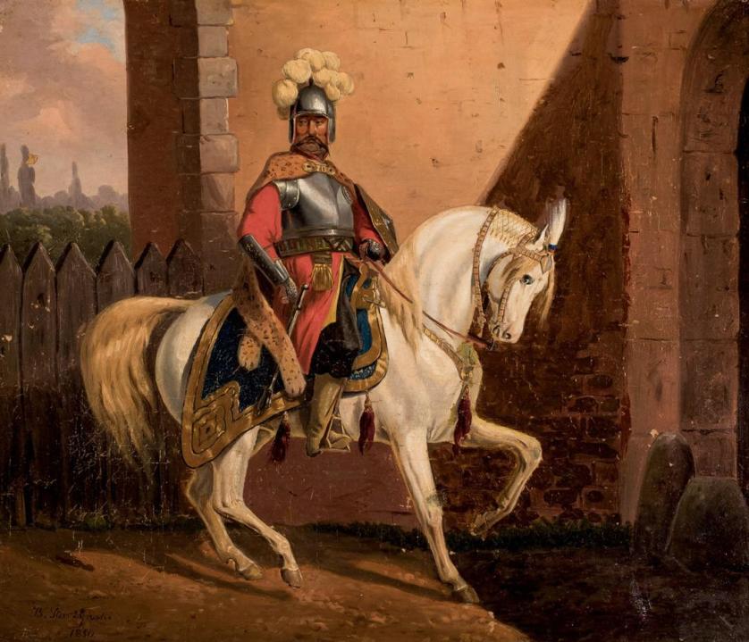 Boleslav Starzynski, Guerrero a caballo