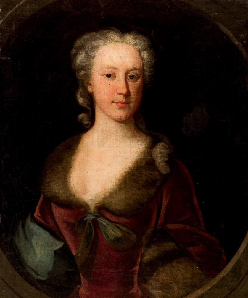Escuela Francesa XVIII-XIX. Retrato de dama