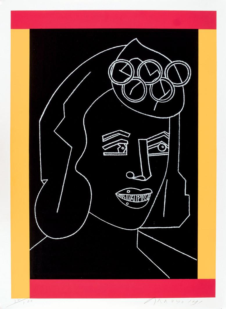 Eduardo Arroyo. Olympic (1991)