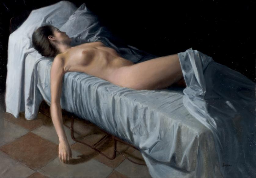 Bernardo Pérez Torrens. Desnudo femenino