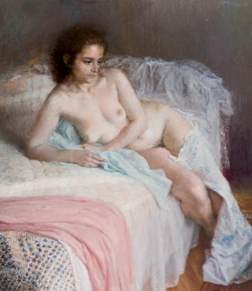 Guillermo Vargas Ruiz. Desnudo femenino