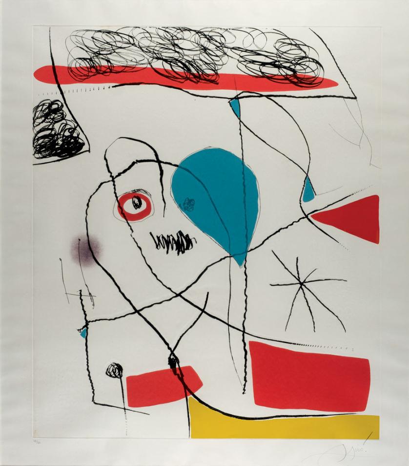 Joan Miro. The pine of Formentor (1976)