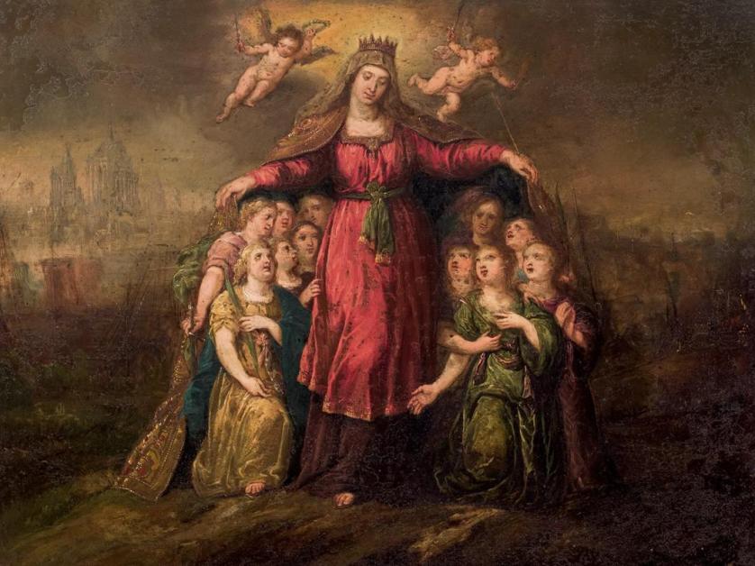 Escuelal Española S. XVII. Santísima Virgen