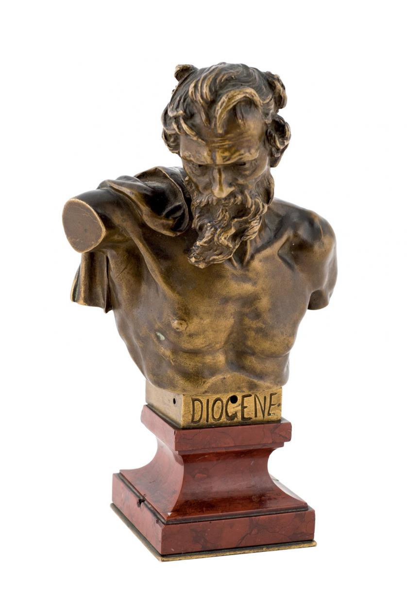 Busto de bronce. Francia S. XIX