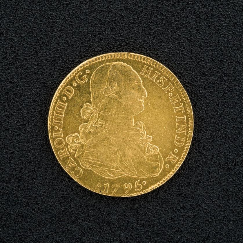 Ocho escudos Carlos IV,1795