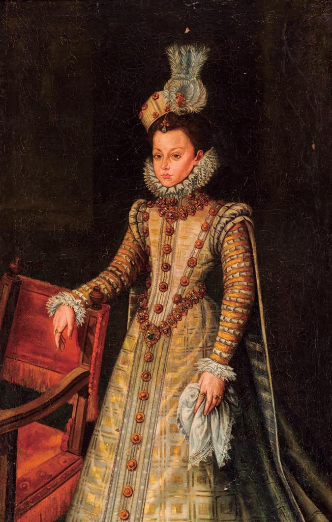 Esc. Española S. XVII o posterior. Infanta