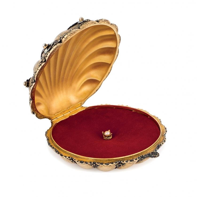 Austro-Hungarian vermeil jeweler. 19th c.