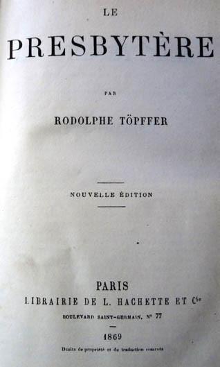 Topffer, Rodolphe. "Le Presbytère...