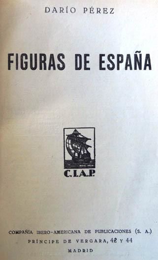 Pérez. Figuras de España