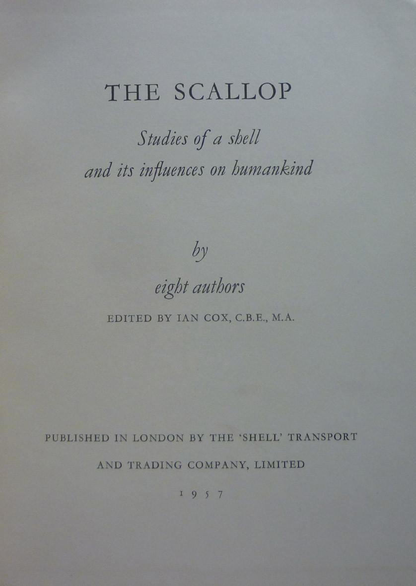 The scallop. Studies of a shell