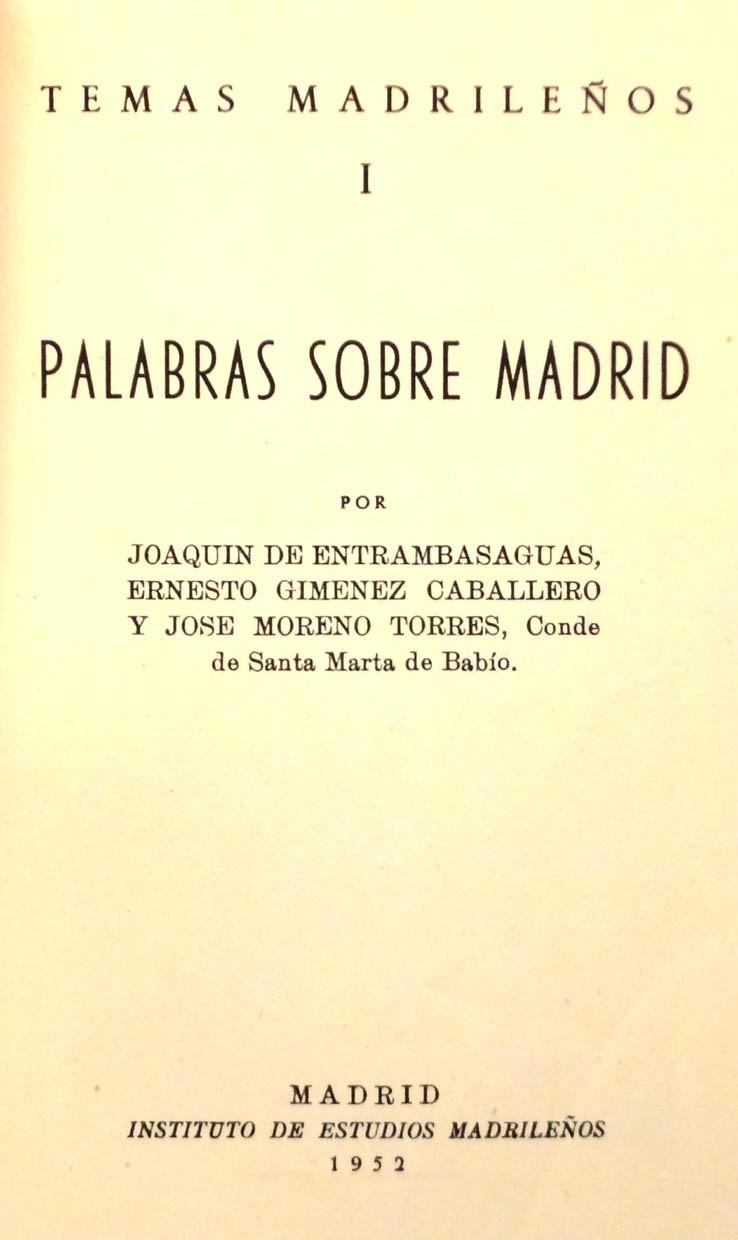 Madrid Themes. 20 vols.