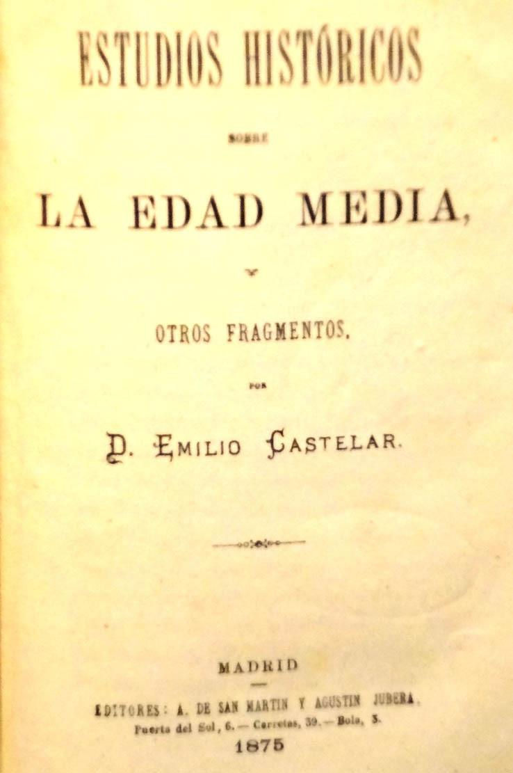 CASTELAR Historical studies on the Middle Ages