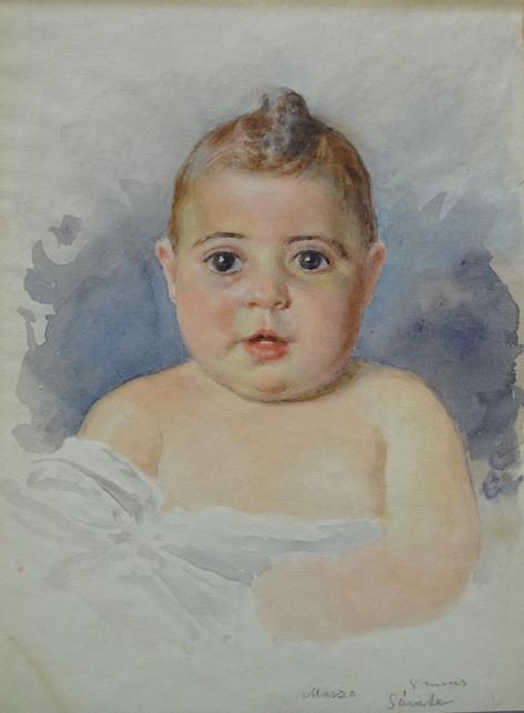 Juan José Gárate Clavero. Bebé de 8 meses