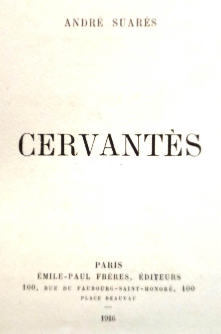 Suares. Cervantes
