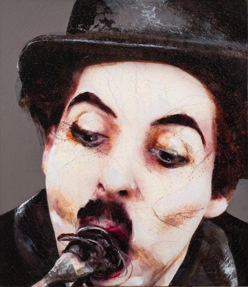 Lita Cabelut. Chaplin 08 (2012)
