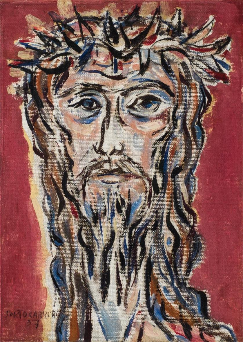 René Portocarrero. Christ&#39;&#39;s head (1957)