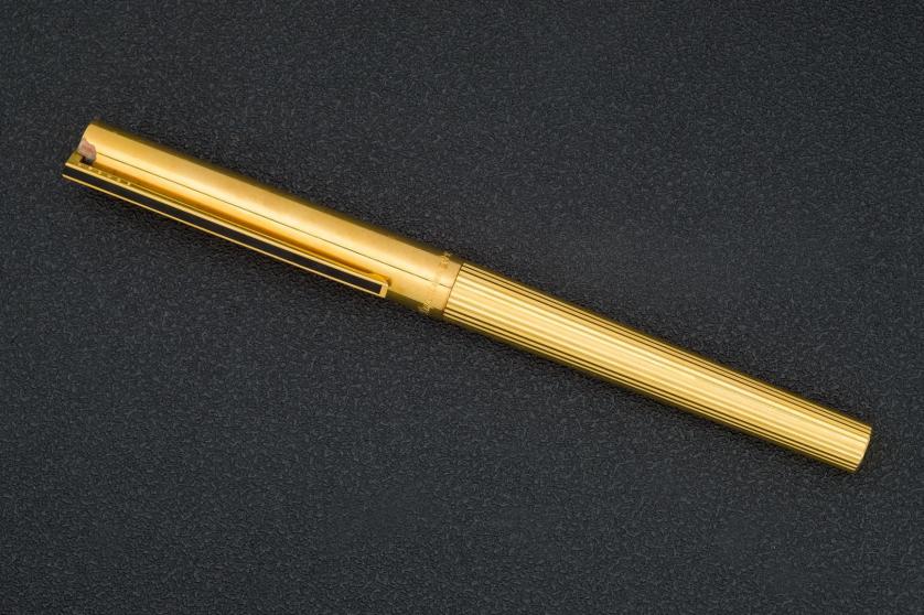 Golden silver ST Dupont pen
