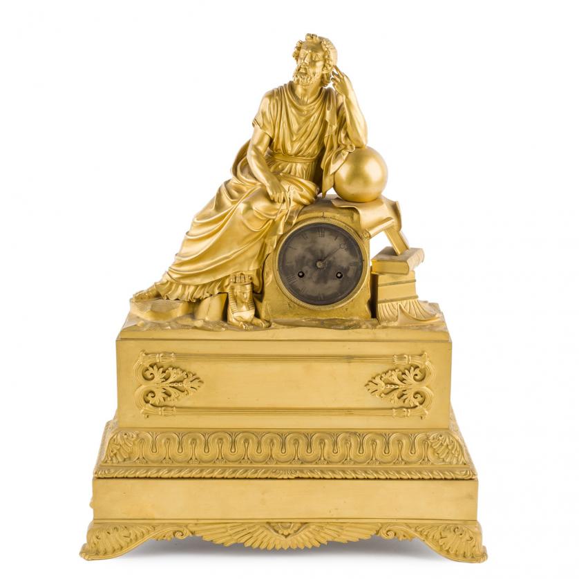 Reloj de sobremesa Imperio. Francia circa 1810